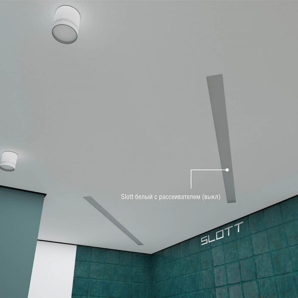 Натяжные потолки с нишами SLOTT в Калининграде